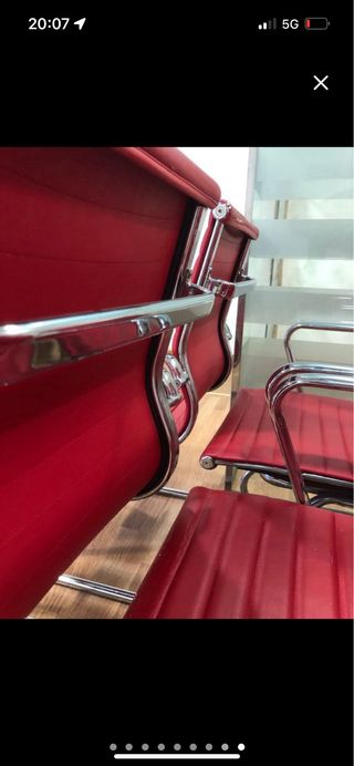 SILLAS oficina, escritorio de POLIPIEL ELEGANTES