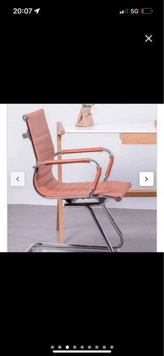 SILLAS oficina, escritorio de POLIPIEL ELEGANTES