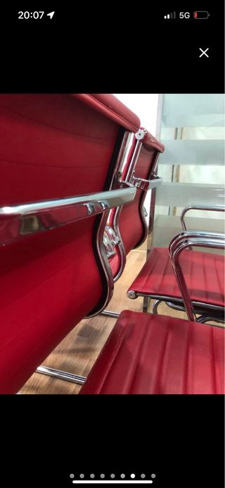 SILLAS oficina, escritorio de POLIPIEL ELEGANTES