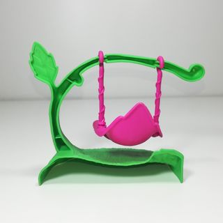 Columpio en miniatura