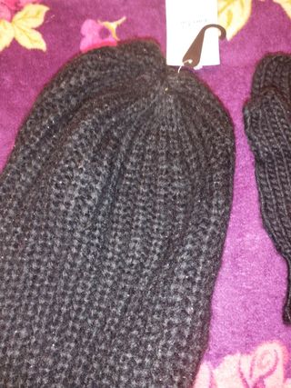 CONJUNTO GORRO Y GUANTES