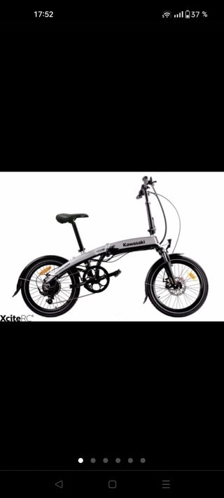 BICICLETA ELÉCTRICA KAWASAKI PLEGABLE