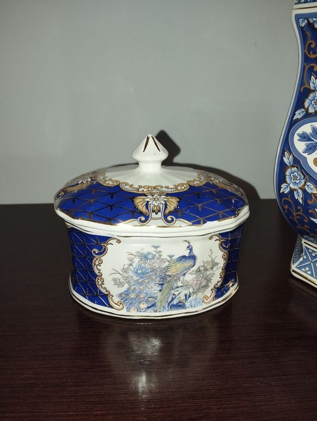 Juego de jarrones de porcelana Panda