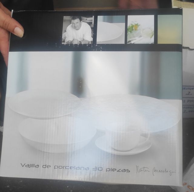 Vajilla 30 piezas Martín berasategui