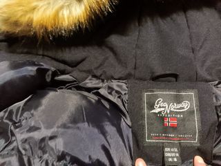 Abrigo invierno negro