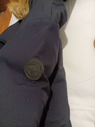 Abrigo invierno negro