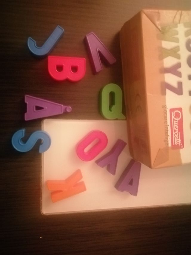 Letras para formar palabras con iman