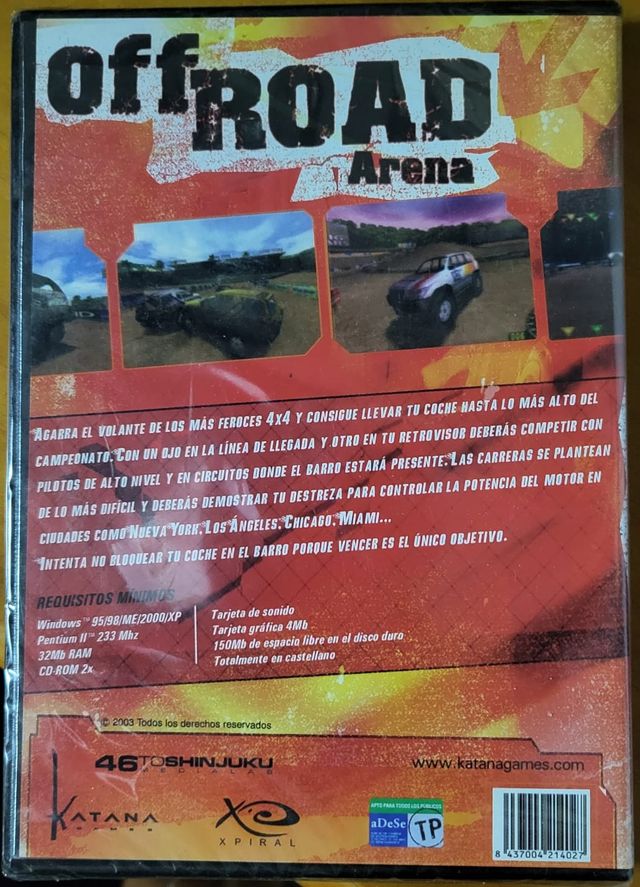 OFF ROAD ARENA JUEGO PARA PC