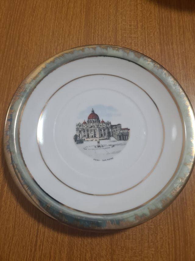 Piatto souvenir roma