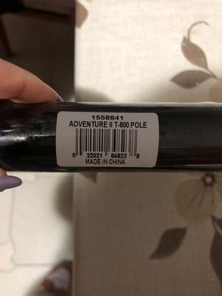 1 canna fissa telescopica nuova