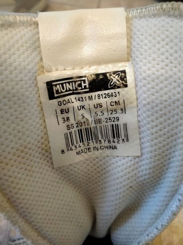 Scarpe Munich numero 38