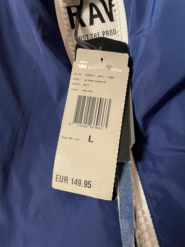 G-9 Star novo casaco fino S de meia estação