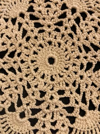 Centrino diametro 22 beige