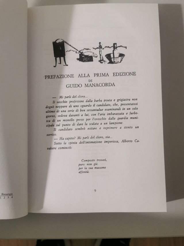 Libro Chimica in versi