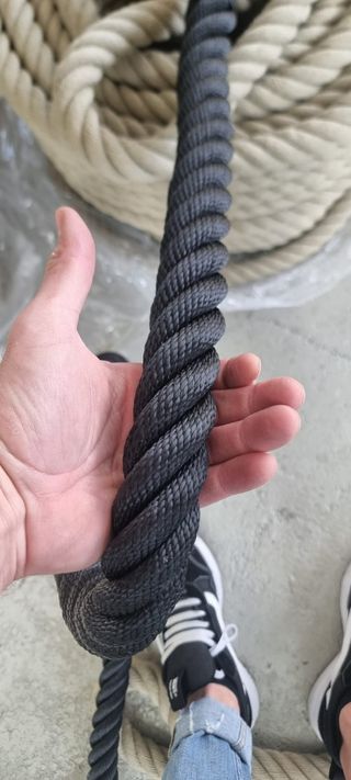 Cuerda trepa 38mm(3,8cm)x 7 metros soga