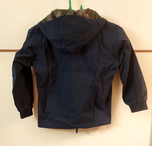 Cortavientos azul marino niño T.6 Quechua