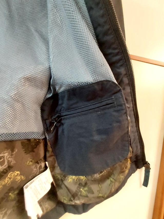 Cortavientos azul marino niño T.6 Quechua