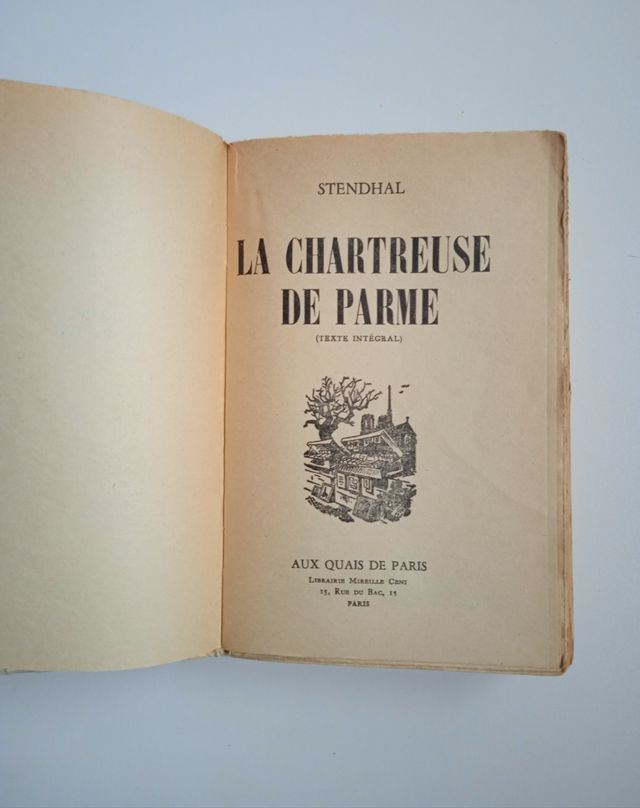 Antiguo Libro Frances