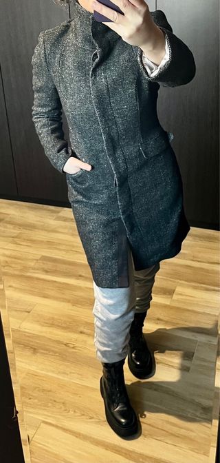 cappotto misto lana