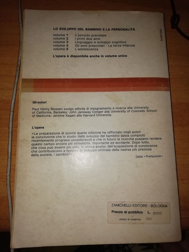 Lo sviluppo del bambino e la personalità