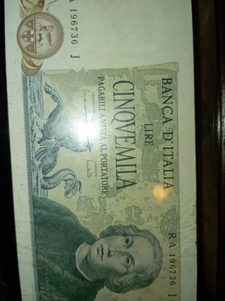 Banconota 5000 lire 