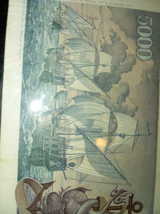 Banconota 5000 lire 