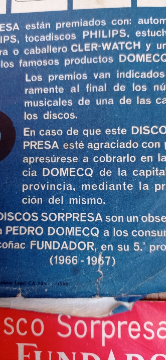 Lote singles Fundador