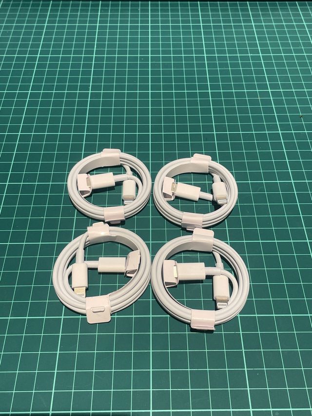 Cables iphone usb c x4