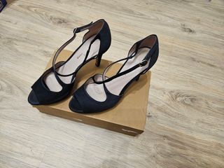 Zapatos de tacón Gloria Ortiz talla 38 Negros