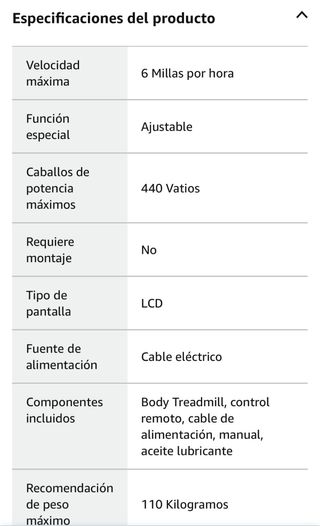 Vendo cinta de correr