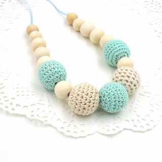 COLLAR DE LACTANCIA A CROCHET