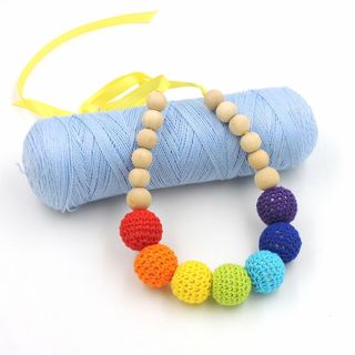 COLLAR DE LACTANCIA A CROCHET