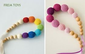 COLLAR DE LACTANCIA A CROCHET