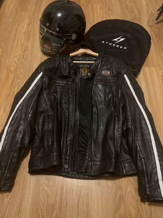 Chaqueta de moto 
