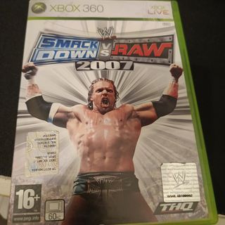 Gioco Xbox 360 smack Down RAW 2007