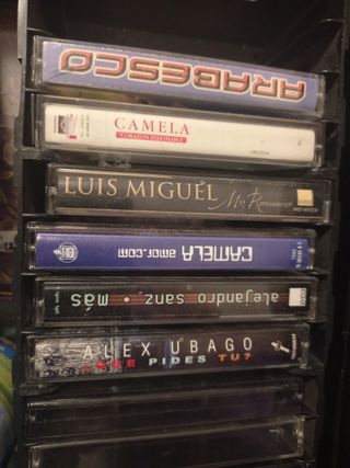 Cintas cassette pop