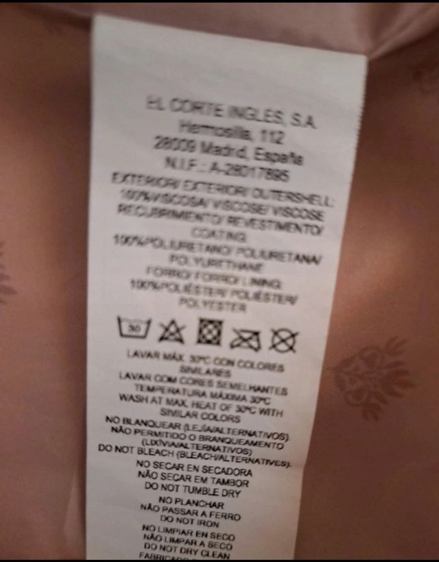 Cazadora biker rosa Brotes