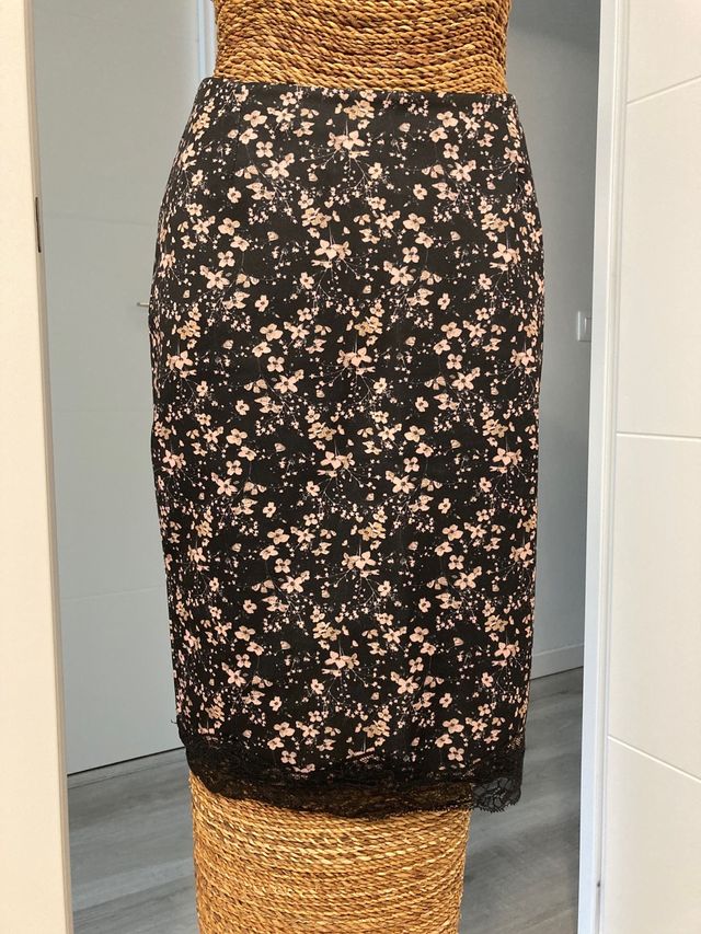 falda estampada talla 40/42