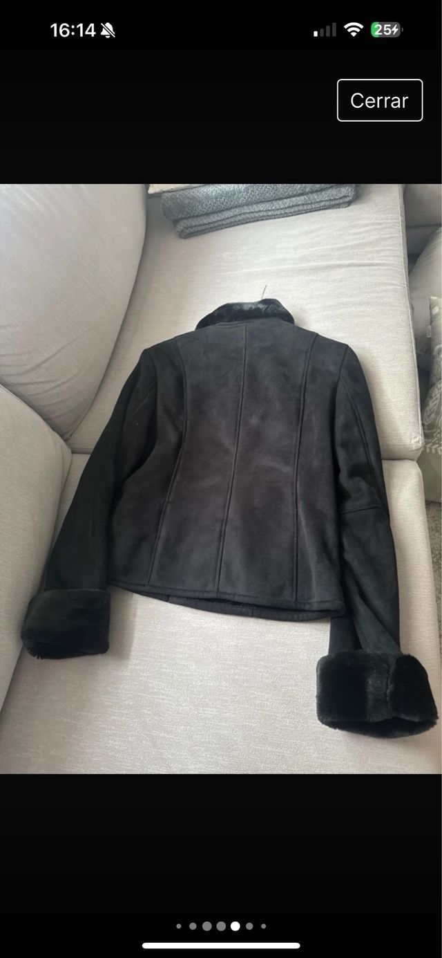 Cazadora biker negra