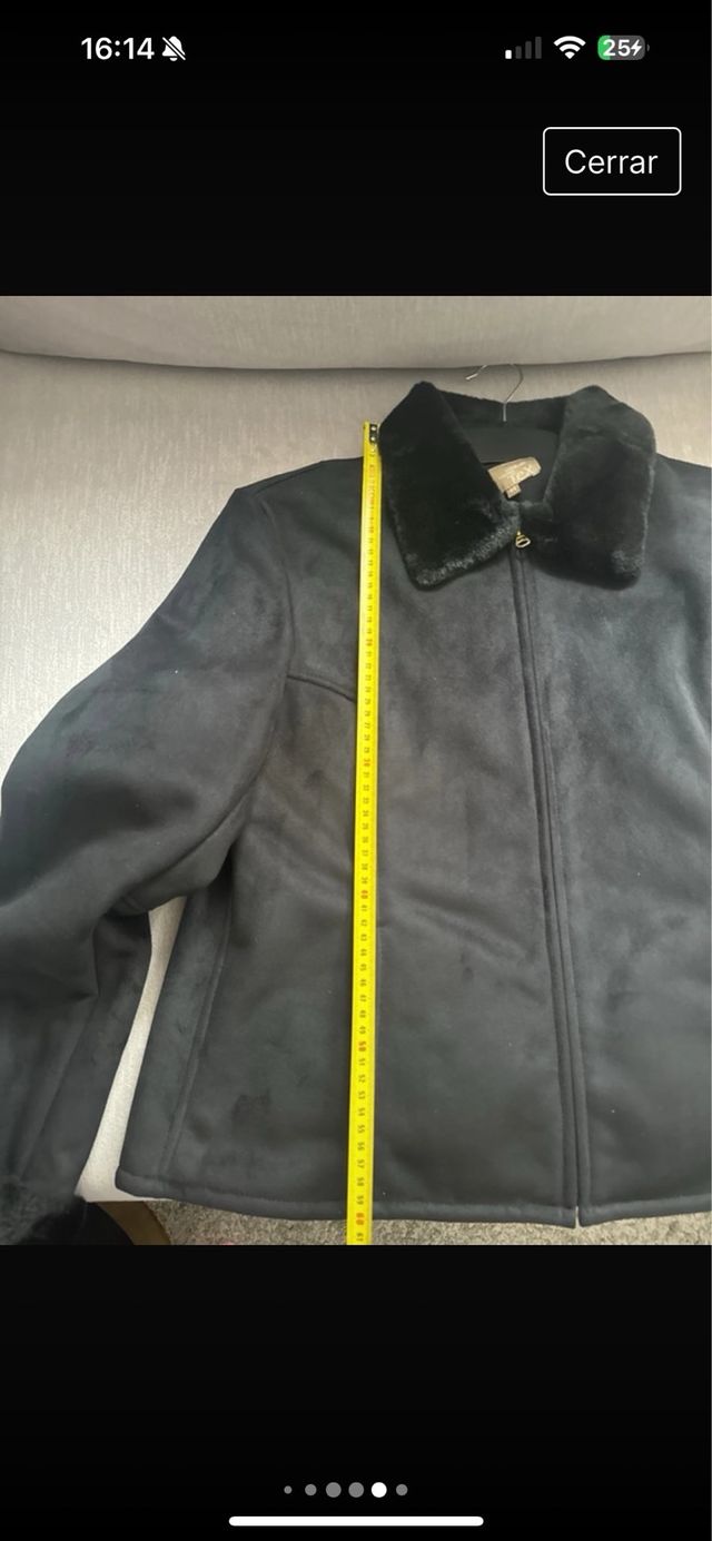 Cazadora biker negra