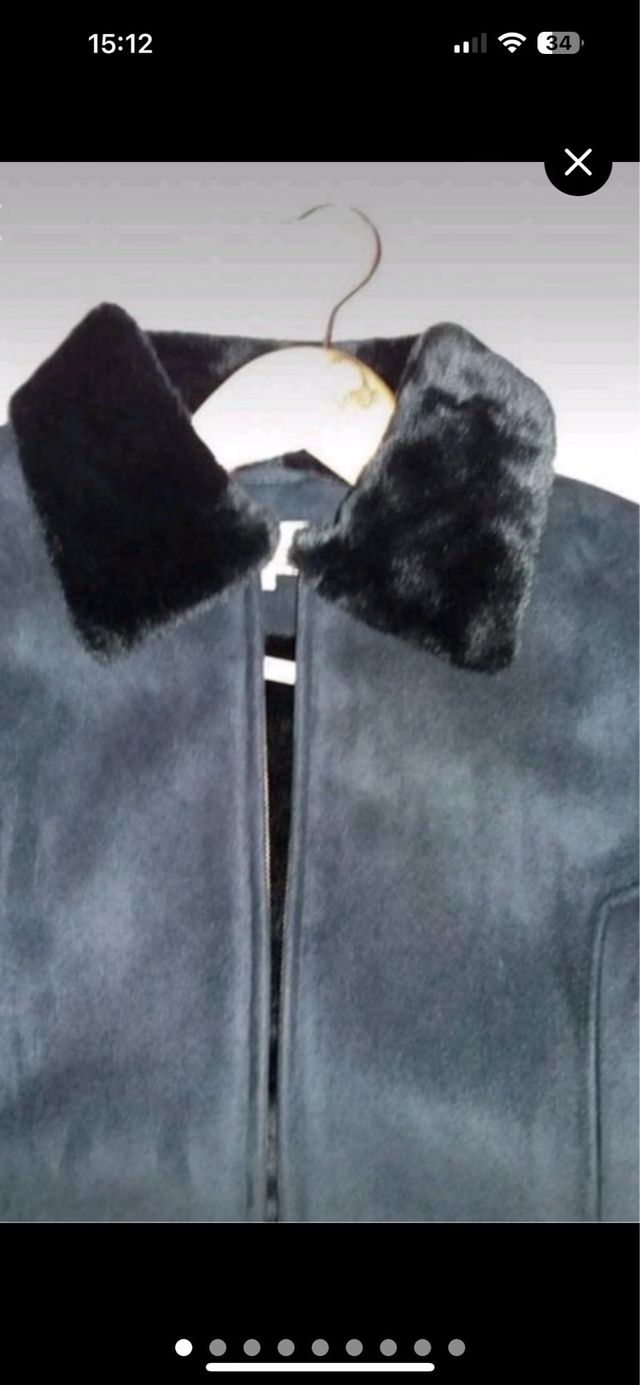 Cazadora biker negra