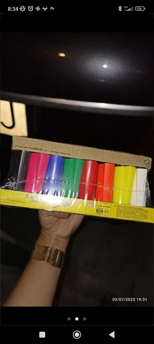 Novos isqueiros Clipper 48