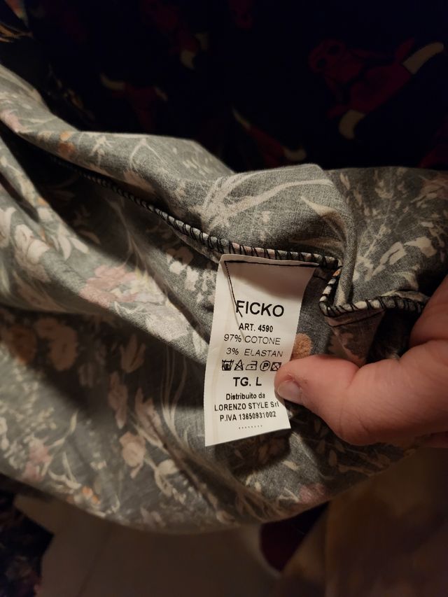 Camicia uomo taglia L