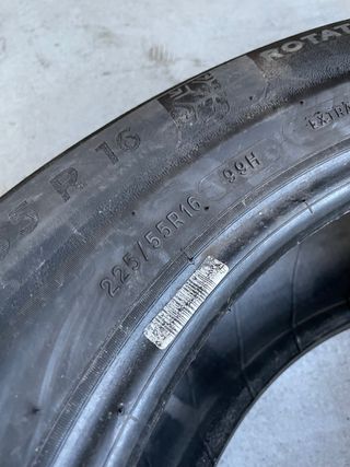 255/55/R18 MICHELIN (2 UND)