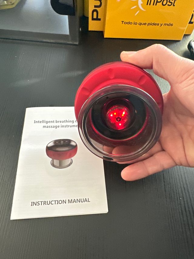 Masajeador ventosa inteligente