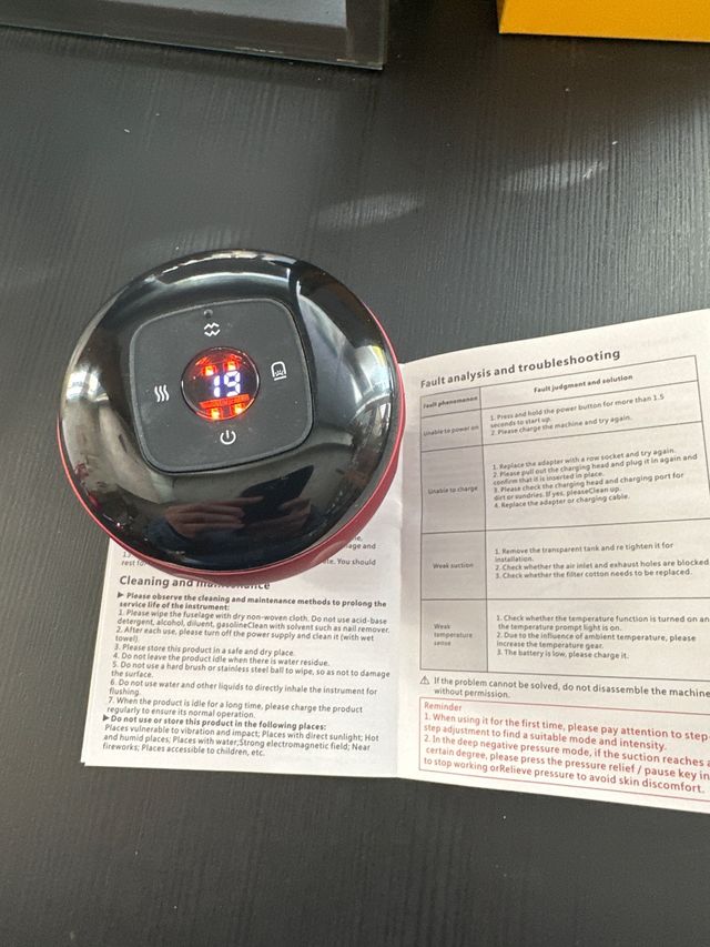 Masajeador ventosa inteligente