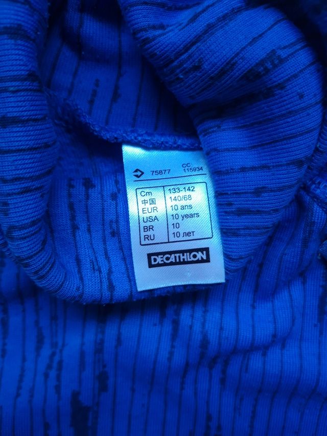 Camisetas termicas talla 10