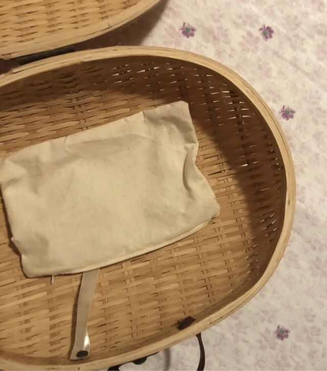 borsa a bauletto bambu’ naturale