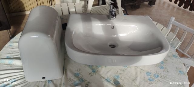 Lavabo completo de colgar Nuevo Roca