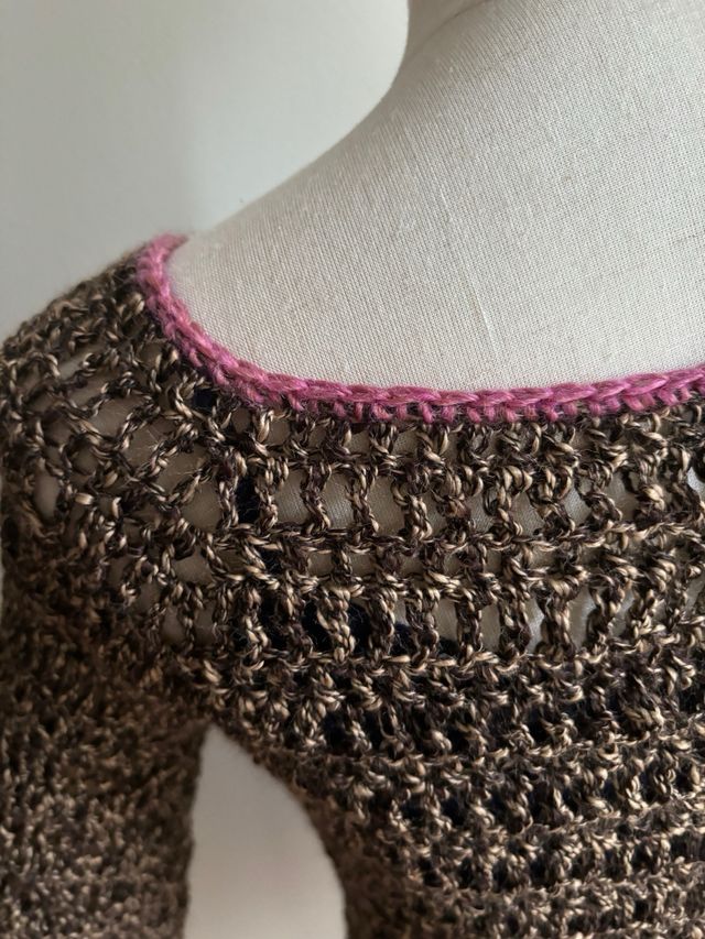 top/maglia con maniche a campana